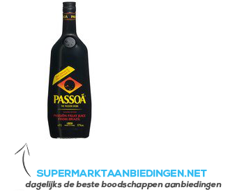 Passoa The passion drink aanbieding
