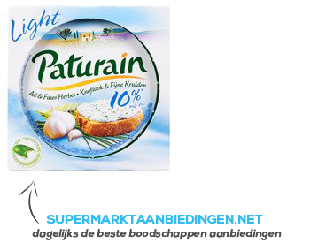 Paturain Knoflook fijne kruiden light aanbieding