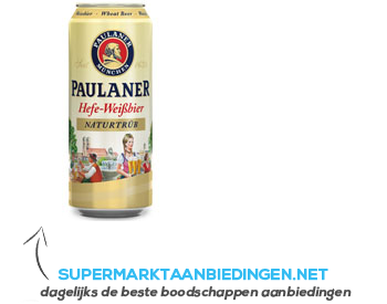 Paulaner Hefe-weizen aanbieding