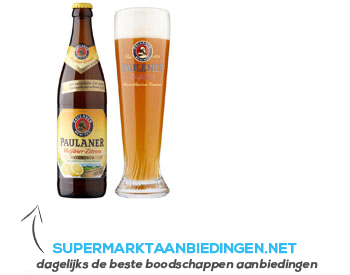 Paulaner Weissbier zitrone