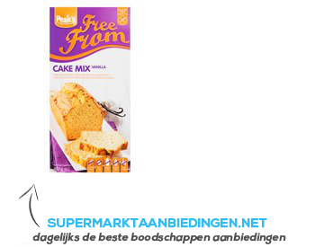 Peak's Cakemix vanille glutenvrij aanbieding