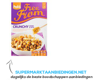 Peak’s Crunchy honing/ noten glutenvrij