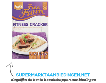 Peak's Fitness cracker glutenvrij aanbieding