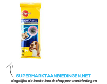 Pedigree Dentastix 3 sticks aanbieding