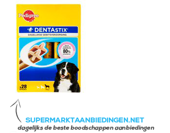 Pedigree Dentastix maxi aanbieding