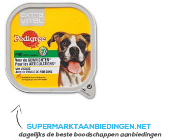 Pedigree Extra vital gewrichten aanbieding