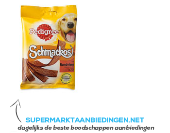 Pedigree Schmackos multi rund aanbieding