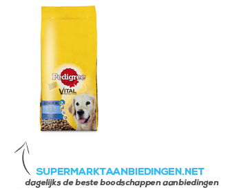 Pedigree Senior kip en rijst droog aanbieding