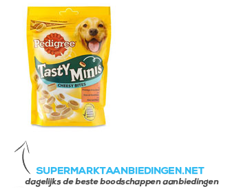 Pedigree Tasty mini cheesy bites aanbieding