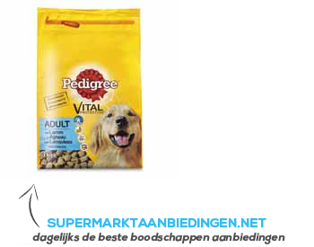 Pedigree Vital adult lam aanbieding