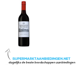 Penfolds Rawson's Retreat Shiraz-Cabernet Sauv. aanbieding