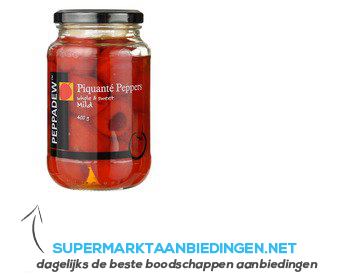 Peppadew Mild whole sweet piquanté peppers aanbieding