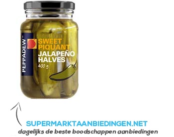 Peppadew Sweet piquant jalapeno halves aanbieding