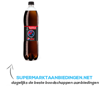 Pepsi Cola max aanbieding