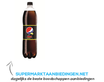 Pepsi Cola max cool lemon aanbieding