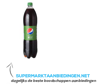 Pepsi Cola next aanbieding