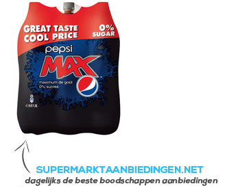 Pepsi Max aanbieding