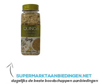 Pereg Quinoa lemon-herbs aanbieding