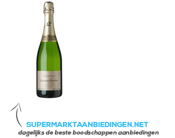 Perrier Champagne demi-sec aanbieding