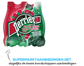 Perrier Rode vruchten aanbieding