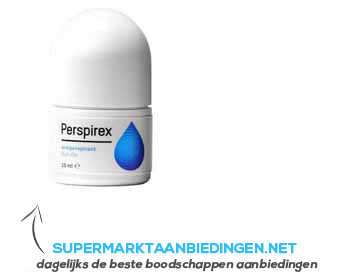 Perspirex Deoroller anti-transparant aanbieding