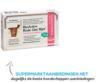 Pharma Nord Bioactive rode gist rijst tabletten aanbieding