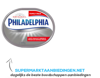 Philadelphia Original family pack aanbieding