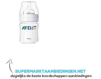 Philips Avent zuigfles 125 ml aanbieding