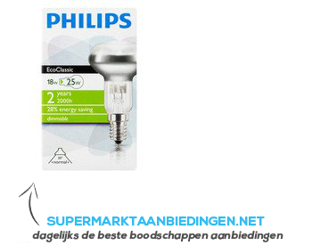 Philips Ecolamp reflector 18W kf aanbieding