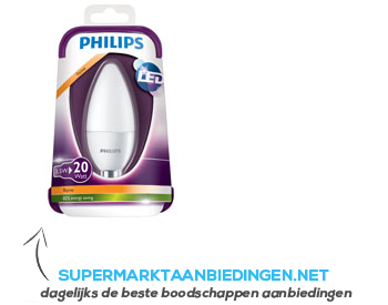 Philips Ledkaars 20W E14 220-240V aanbieding