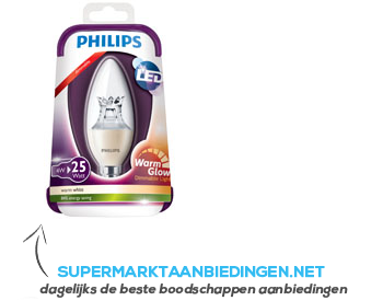 Philips Ledkaars warm dim 25W E14 220-240V aanbieding