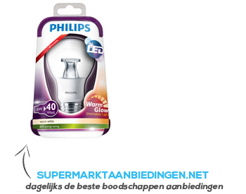 Philips Ledlamp warmgeel dim 40W E27 220-240V aanbieding