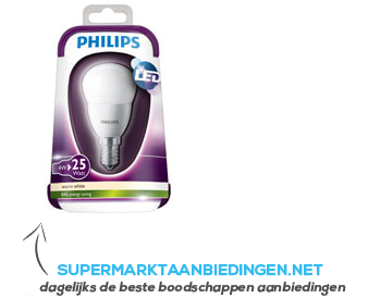 Philips Ledlamp warmwit 25W E14 220-240V aanbieding