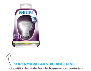 Philips Ledlamp warmwit 35W GU10 220-240V aanbieding
