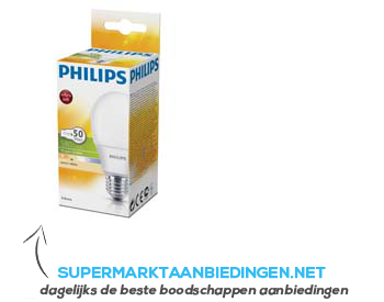 Philips Softone spaarlamp 11W (50W) gr.f. aanbieding
