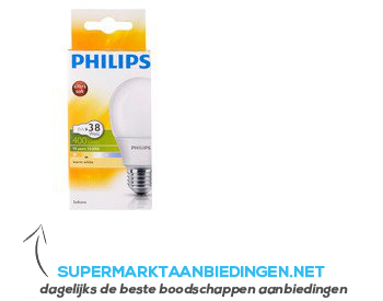 Philips Softone spaarlamp 8W (38W) gr.f. aanbieding