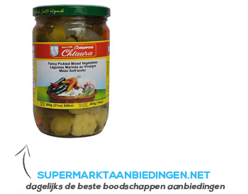 Pickled mixed vegetables aanbieding