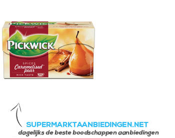 Pickwick Caramelised pear 1-kops
