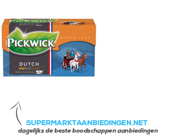 Pickwick Dutch blend 1-kops aanbieding