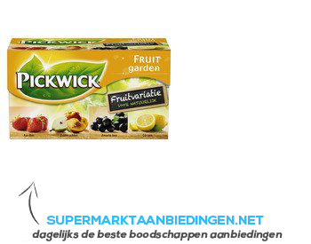 Pickwick Fruitvariatie geel 1-kops aanbieding