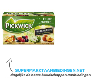 Pickwick Fruitvariatie groen 1-kops aanbieding