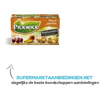 Pickwick Fruitvariatie oranje 1-kops aanbieding