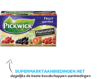 Pickwick Fruitvariatie paars 1-kops aanbieding
