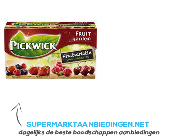 Pickwick Fruitvariatie rood 1-kops aanbieding