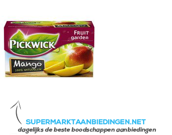 Pickwick Mango 1-kops aanbieding