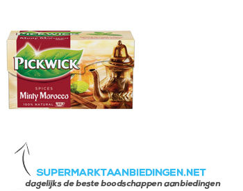 Pickwick Minty Morocco 1-kops aanbieding