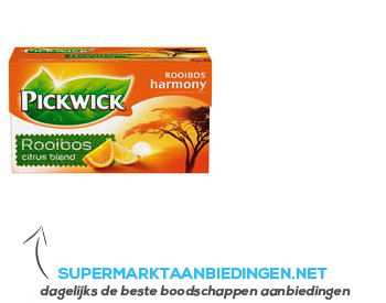 Pickwick Rooibos citrusvruchten 1-kops