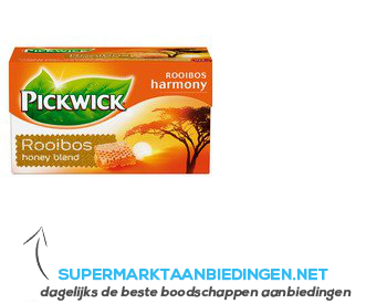 Pickwick Rooibos-honing 1-kops