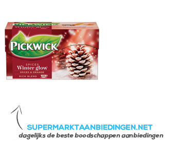 Pickwick Seasons wintergloed 1-kops aanbieding