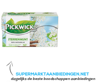 Pickwick Sterrenmunt 1-kops aanbieding